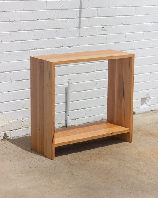 Solid Timber Console/ Hallway Table W/ Shelf