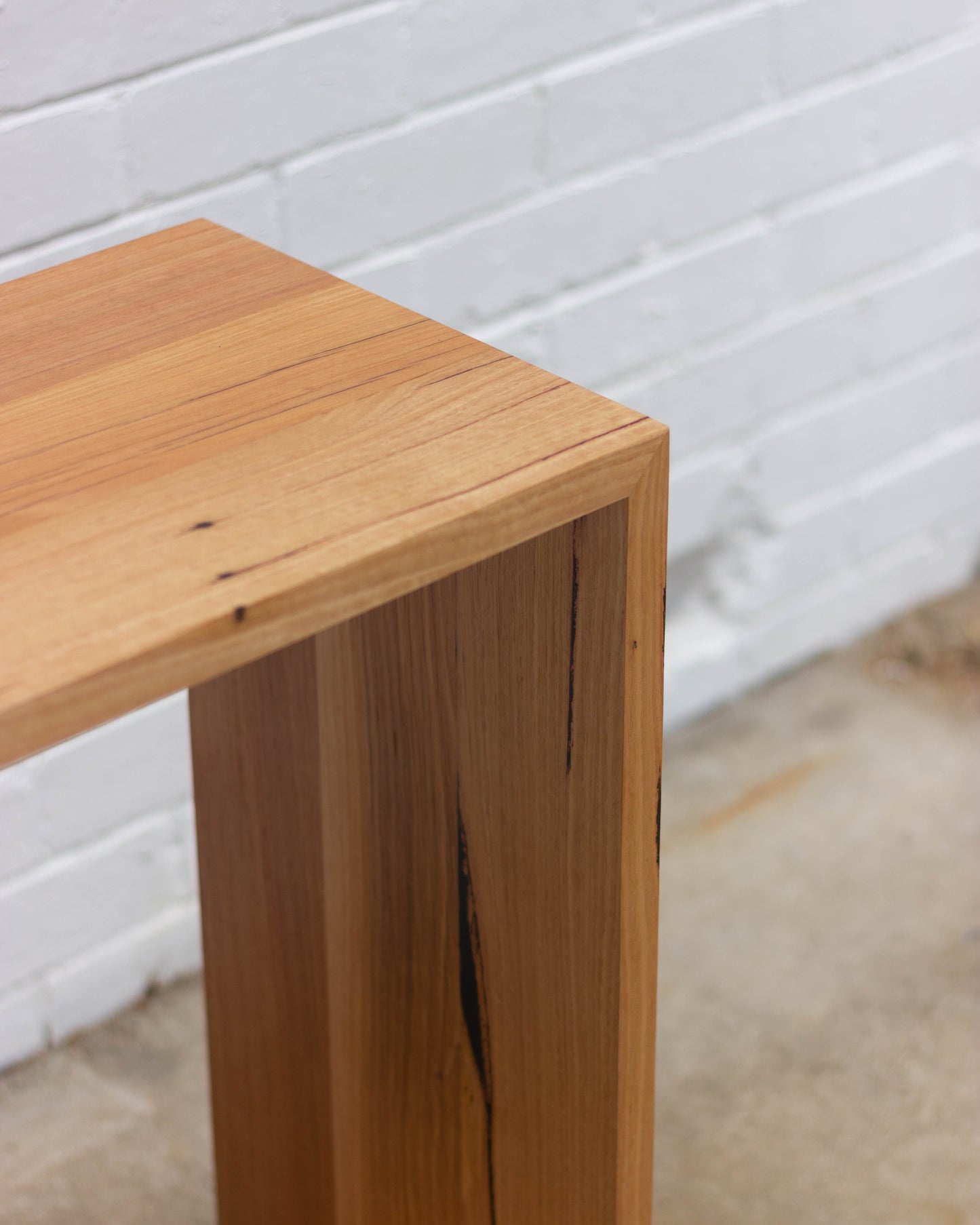 Solid Timber Console/ Hallway Table W/ Shelf