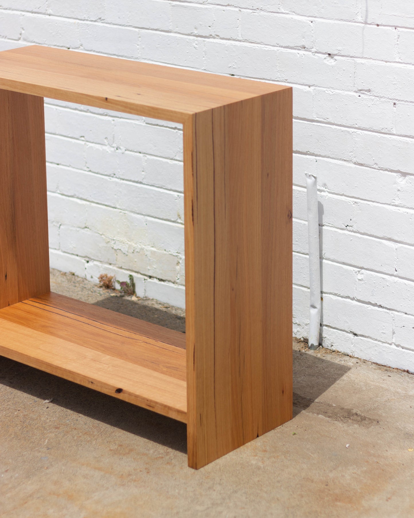 Solid Timber Console/ Hallway Table W/ Shelf