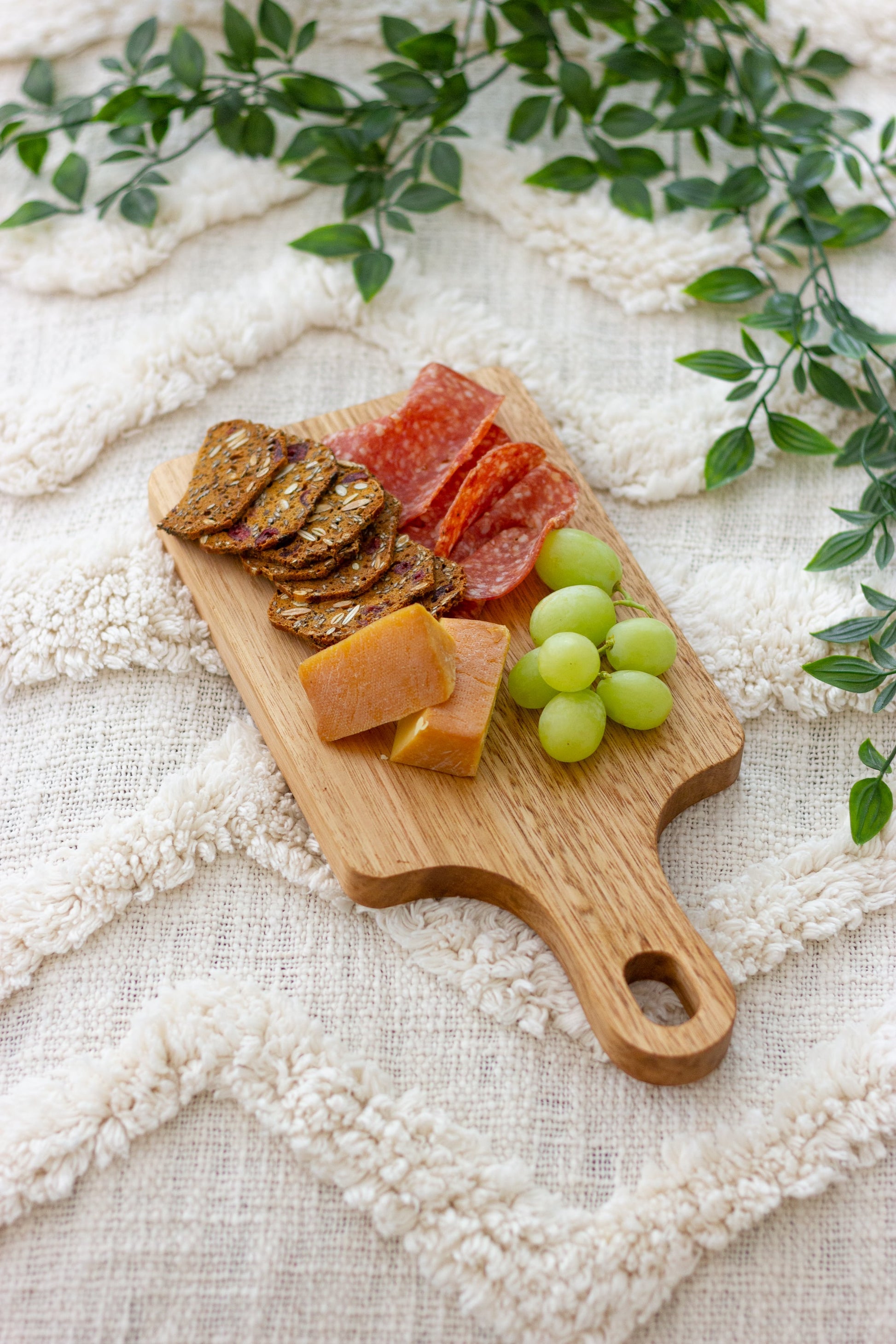 fruit nuts and cheese