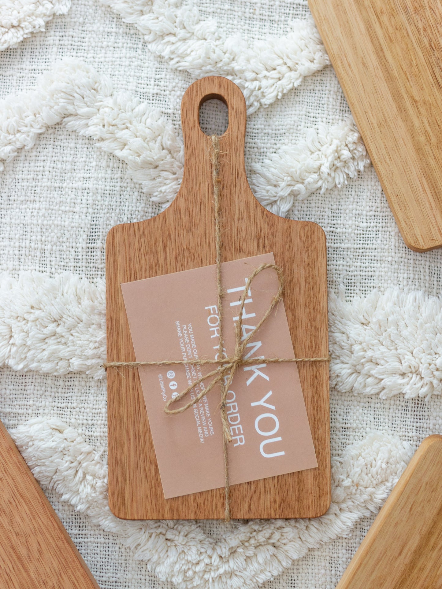 Tasmanian Oak Rectangle Paddle Cheese Board