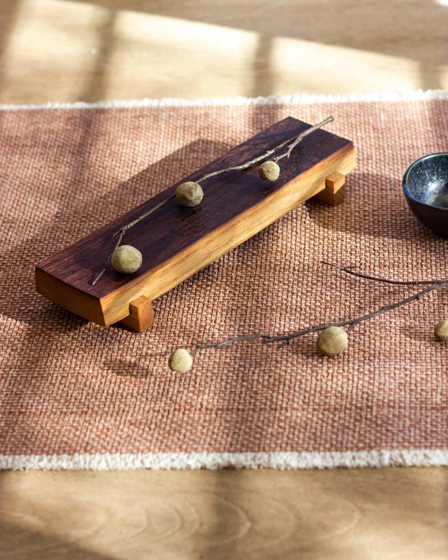 Wine Barrel Wooden Sushi Board