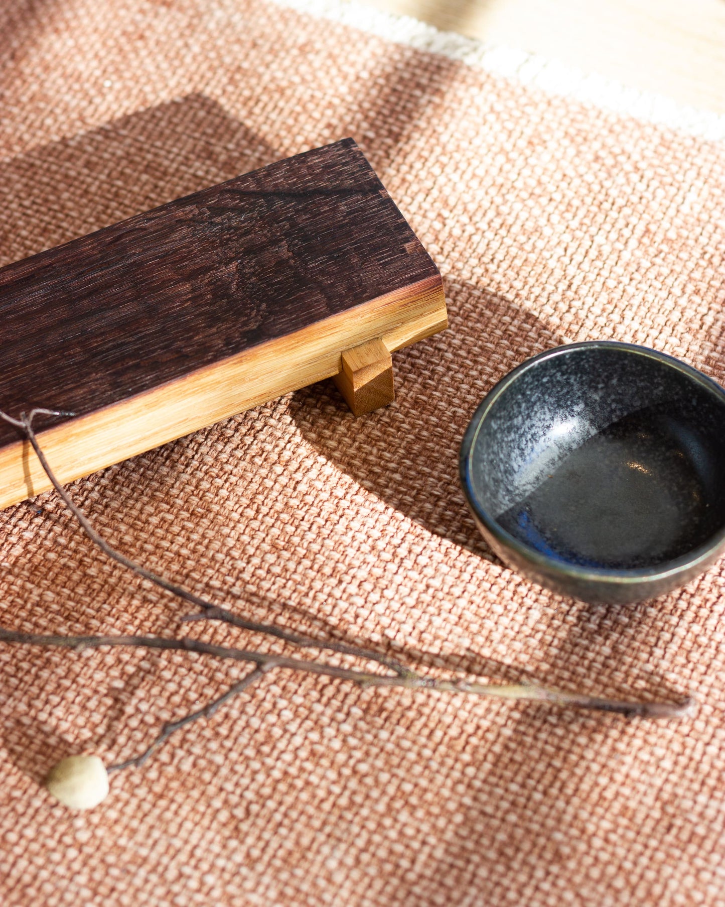 Wine Barrel Wooden Sushi Board